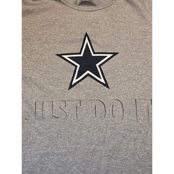 Nike Dri-Fit Dallas Cowboys Men's L Short Sleeve Shirt - Picture 2 of 7